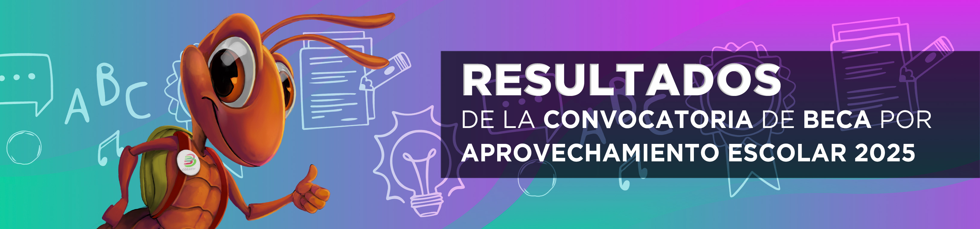 Resultados Beca Aprovechamiento 2025