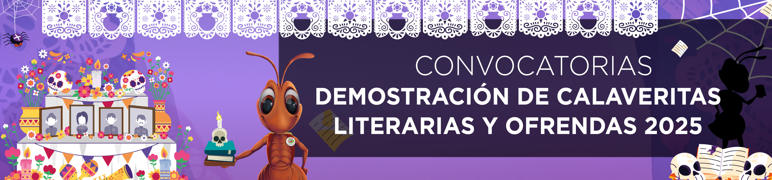 Demostración de calaveritas y ofrendas