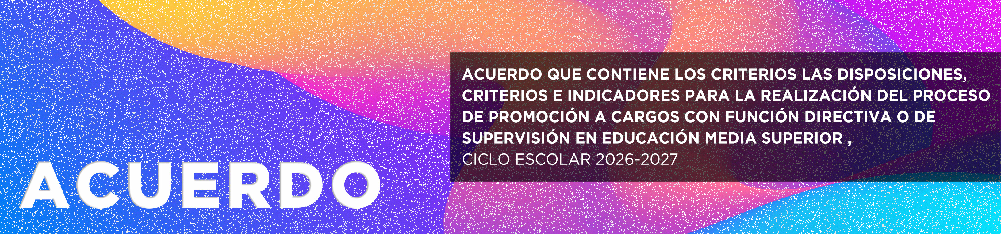 ACUERDO CRITERIOS DISPOSICIONES