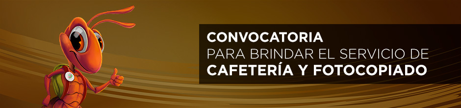 Convocatoria de Cafetería y Fotocopiado Junio 2025